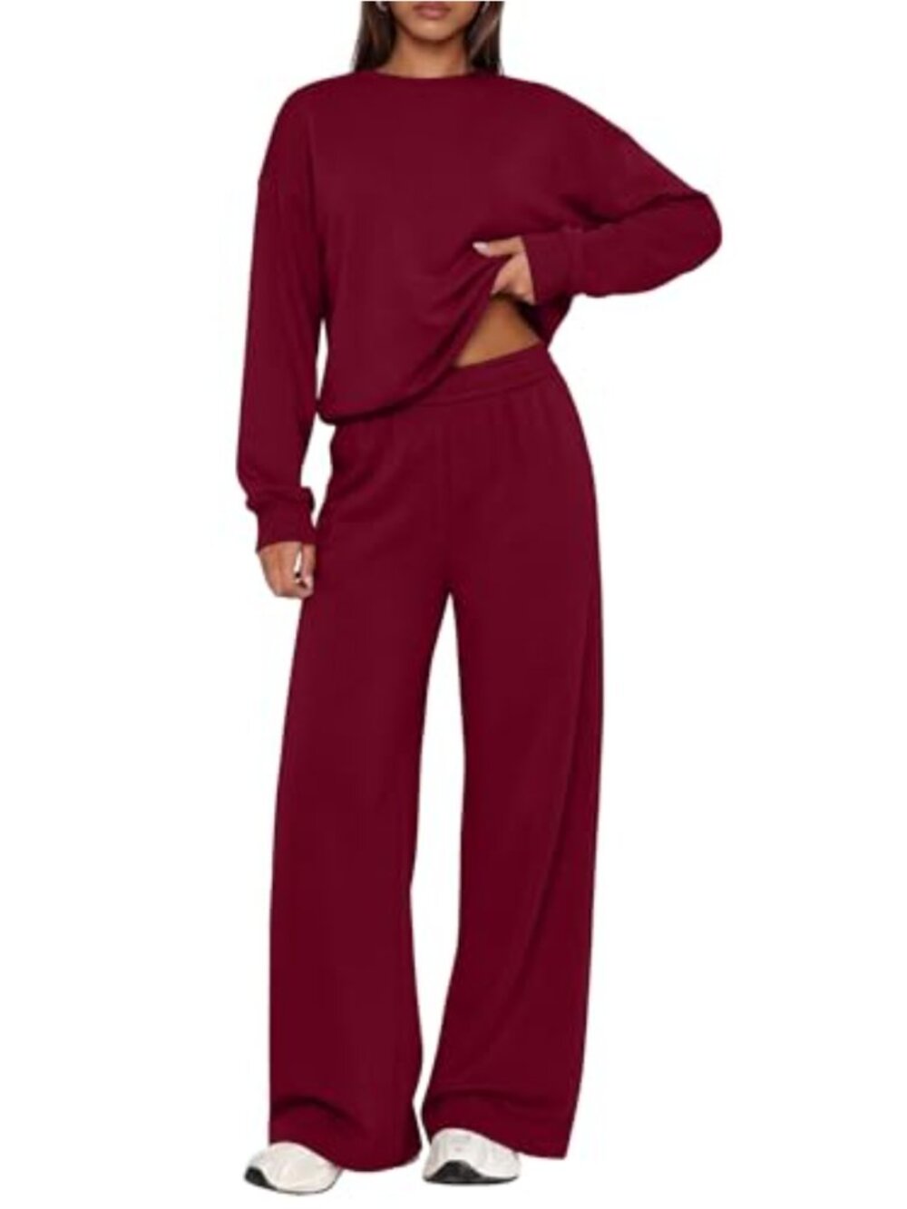 2 Piece Lounge Set for Women Casual Sweatsuit